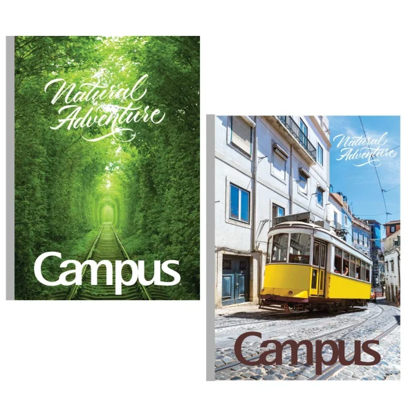 Vở kẻ ngang có chấm Campus Adventure 120 trang